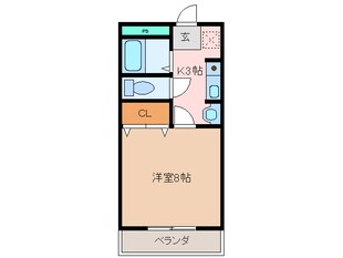 東松阪駅 徒歩34分 2階の物件間取画像